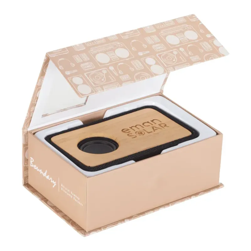 Boundary Natural Bamboo Bluetooth Speaker — view 4