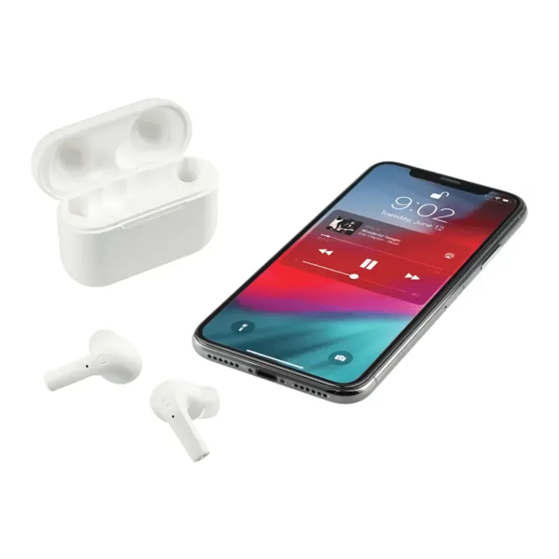 Branded Braavos Pro True Wireless Auto Pair Earbuds with Charging Case — view 5