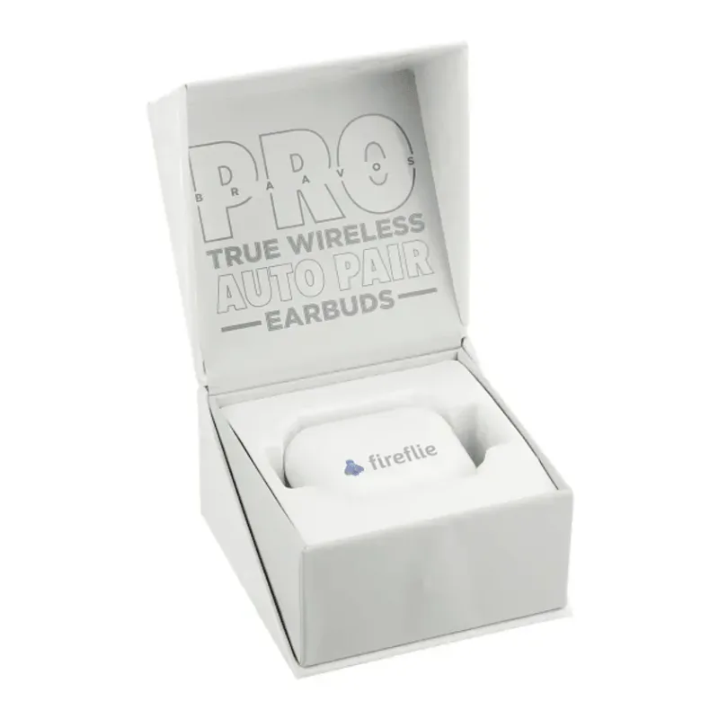 Branded Braavos Pro True Wireless Auto Pair Earbuds with Charging Case — view 7