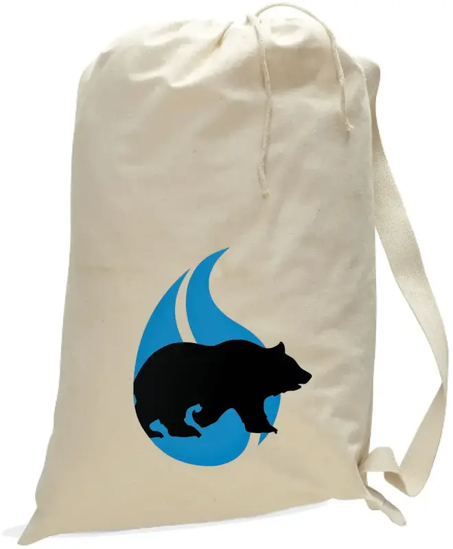 Large 12 oz Cotton Versatile Tote with Optional Logo Imprint