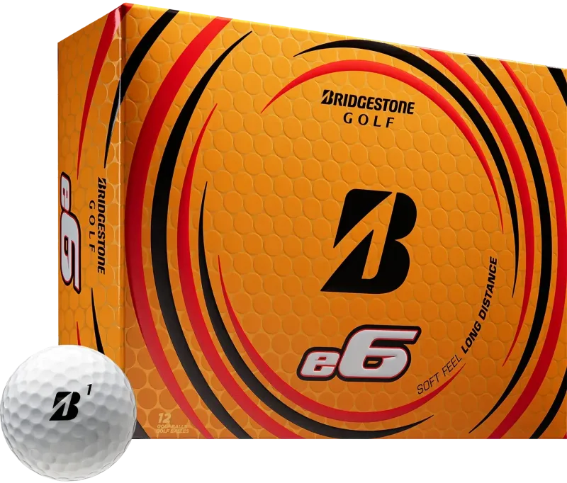 E6 Soft Distance Golf Ball — view 3