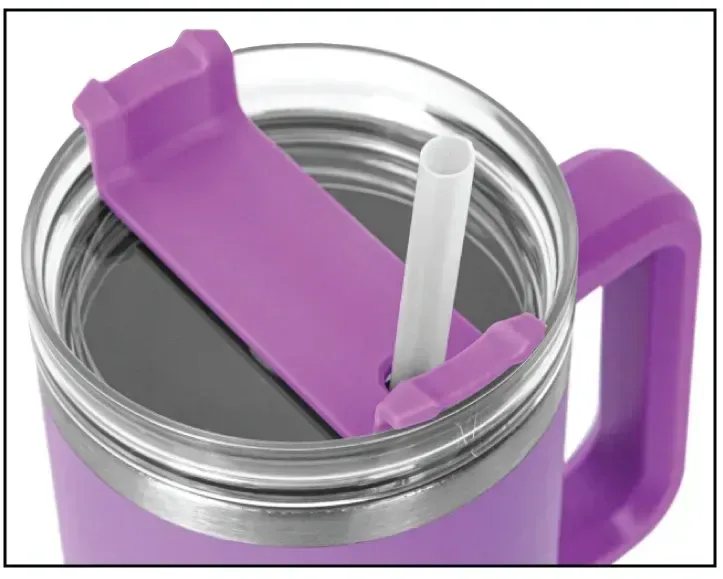 Colorful Cool-Grip 40 oz. Logo Tumbler — view 7