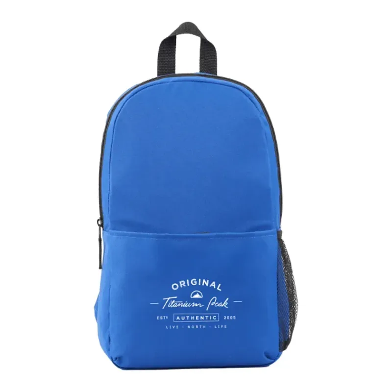 Custom Branded Brix Recycled Backpack — view 4