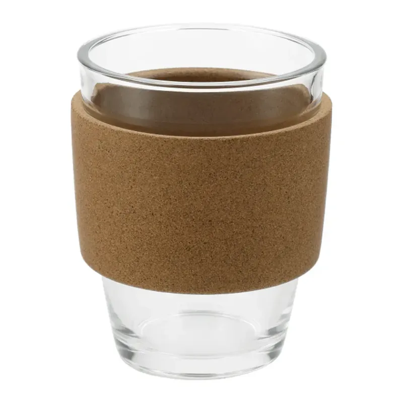 Custom Brooklyn Glass Cup with Cork Band - 12oz — view 7