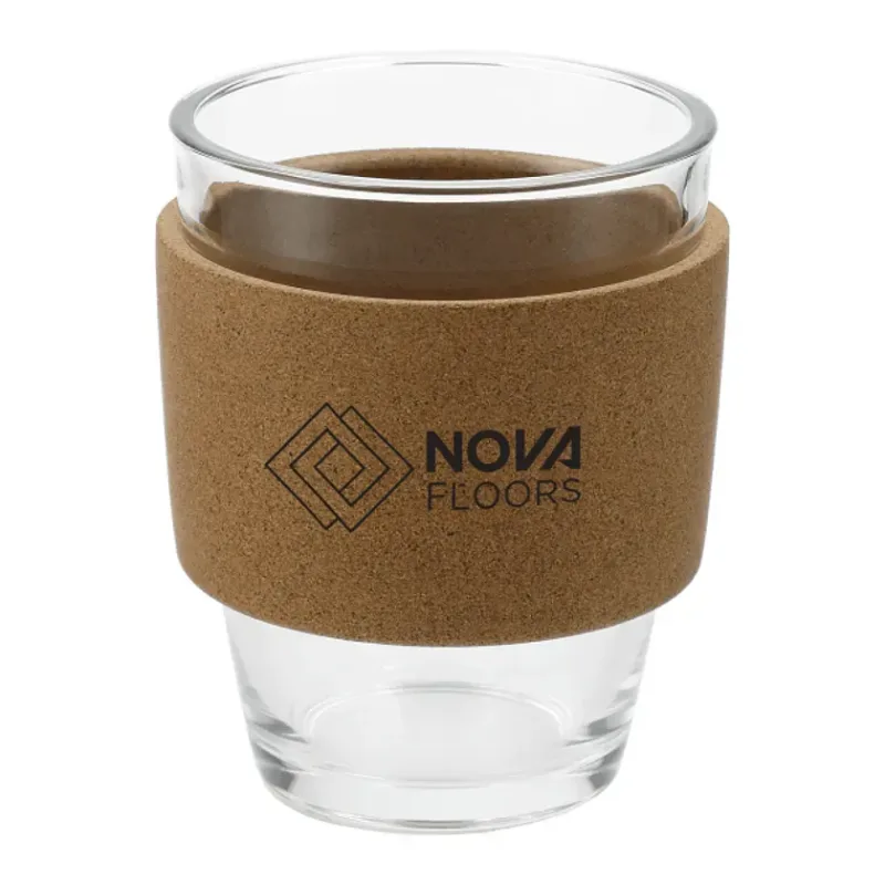 Custom Brooklyn Glass Cup with Cork Band - 12oz — view 8