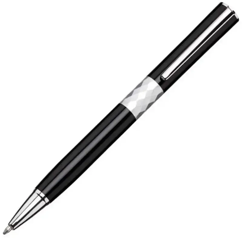 Premium Brooklyn Twist Metal Ballpoint Pen with Chrome Trim
