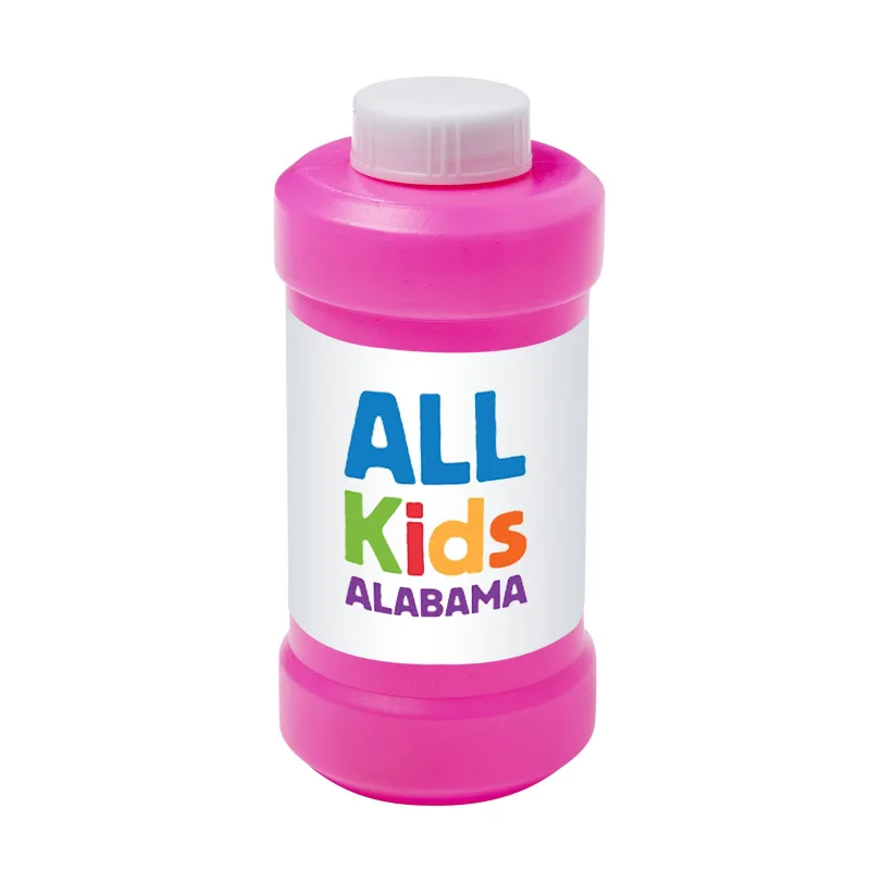Bubbles in a Bottle with Imprint (8 oz.) — view 3