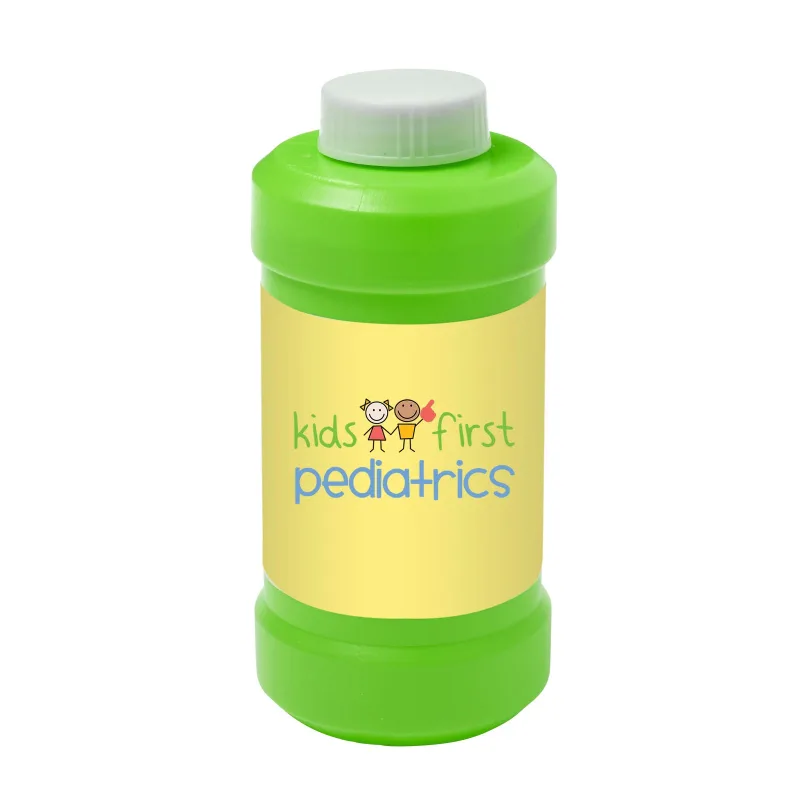 Bubbles in a Bottle with Imprint (8 oz.) — view 1