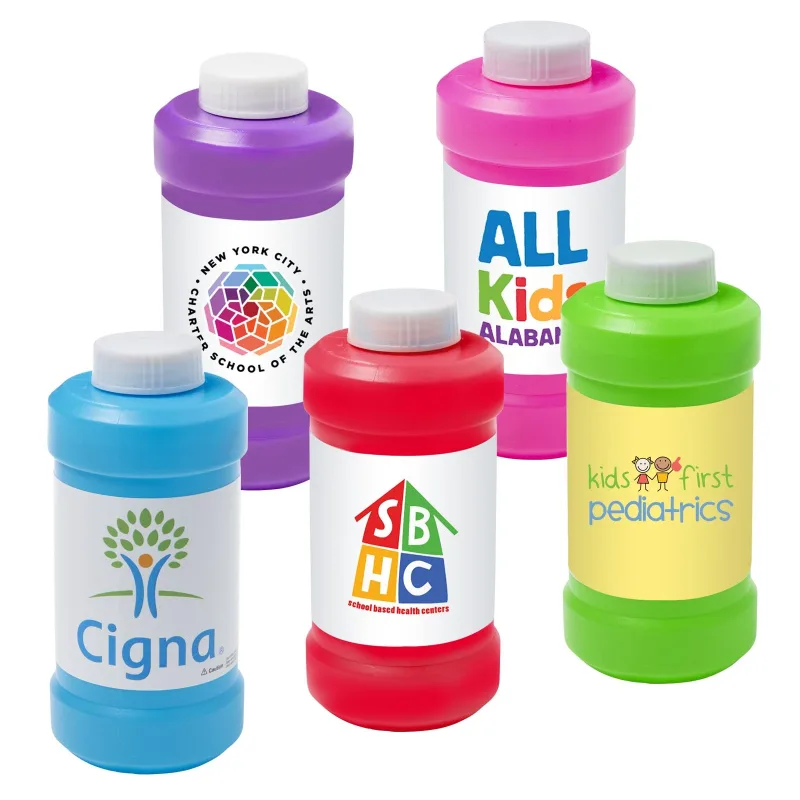 Bubbles in a Bottle with Imprint (8 oz.) — view 11