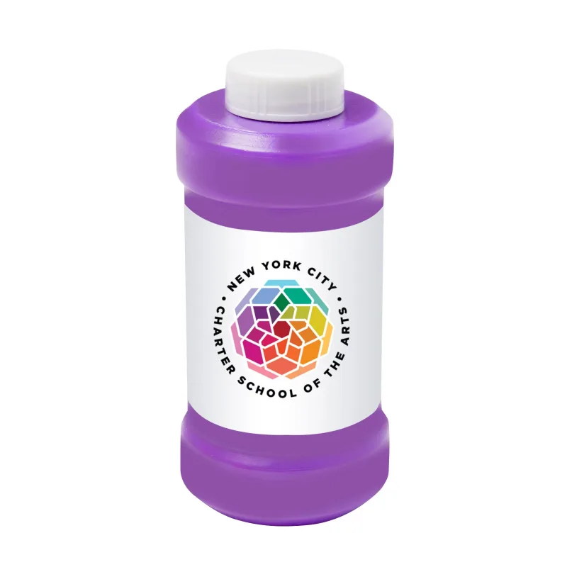 Bubbles in a Bottle with Imprint (8 oz.) — view 2