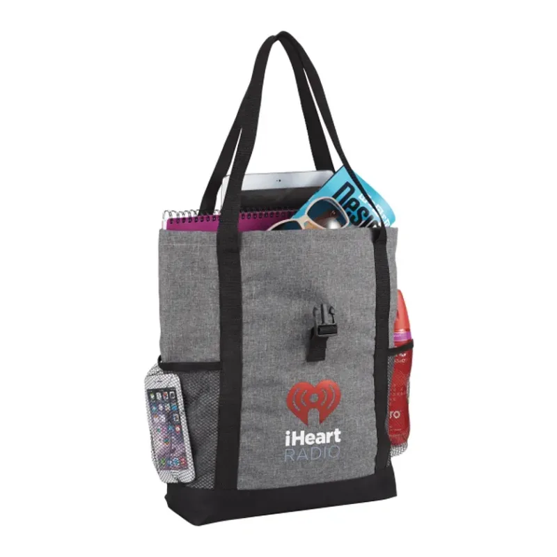 Personalized Buckle Tablet Tote - 11" — view 4