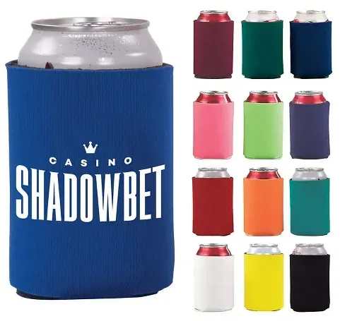 Personalized Collapsible Foam Can Cooler - Custom Logo Holders