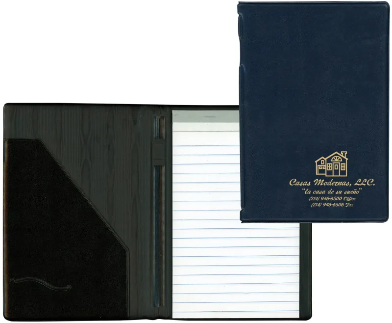 PromoPad - Junior Sized Personalized Budget Sealed-Edge Padfolio — view 3