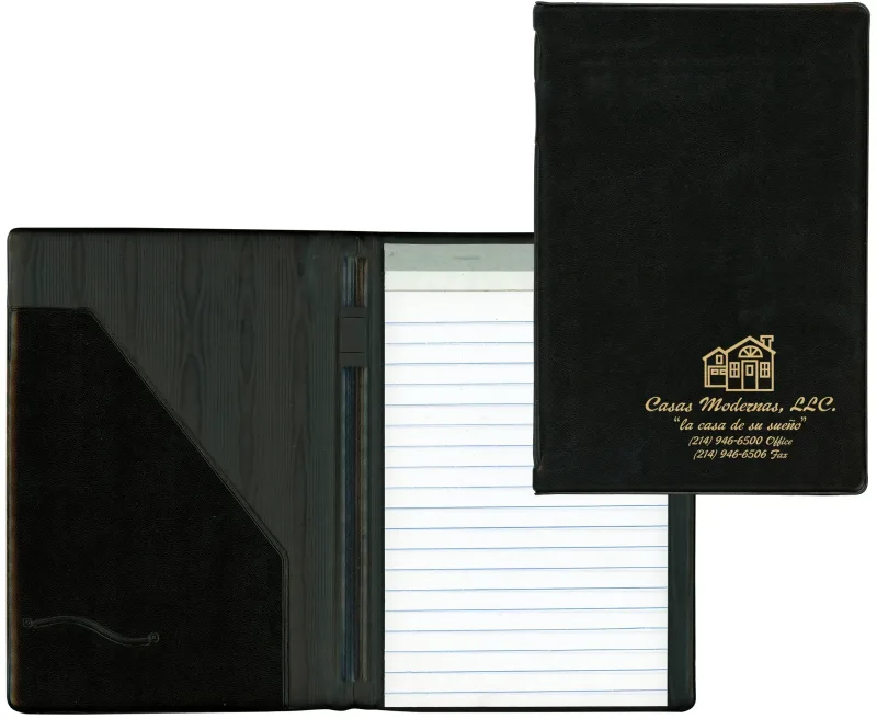 PromoPad - Junior Sized Personalized Budget Sealed-Edge Padfolio — view 5