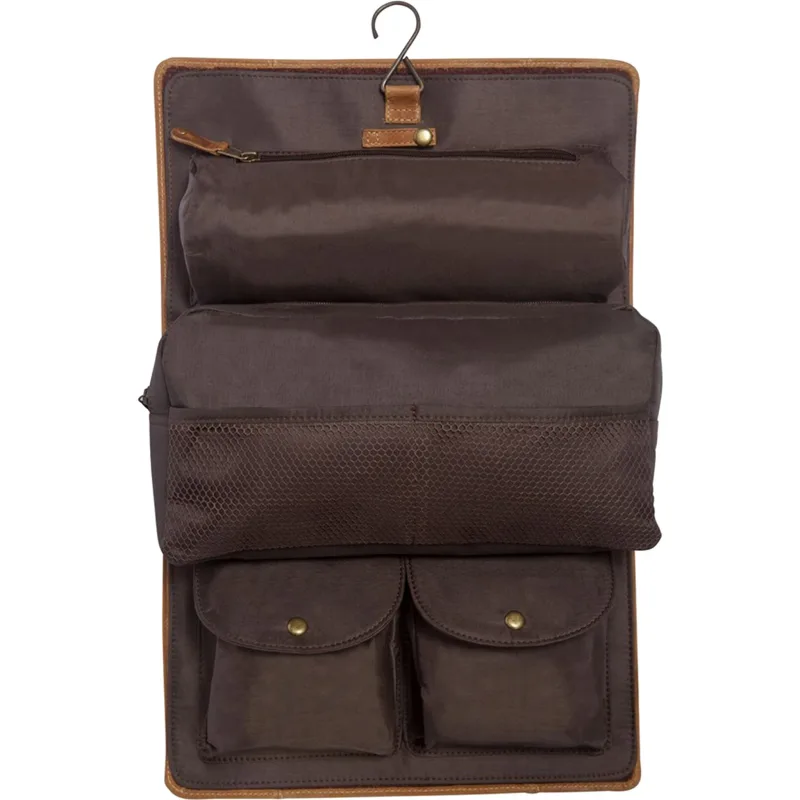 Buffalo Mountain Leather Travel Kit Bag — view 3