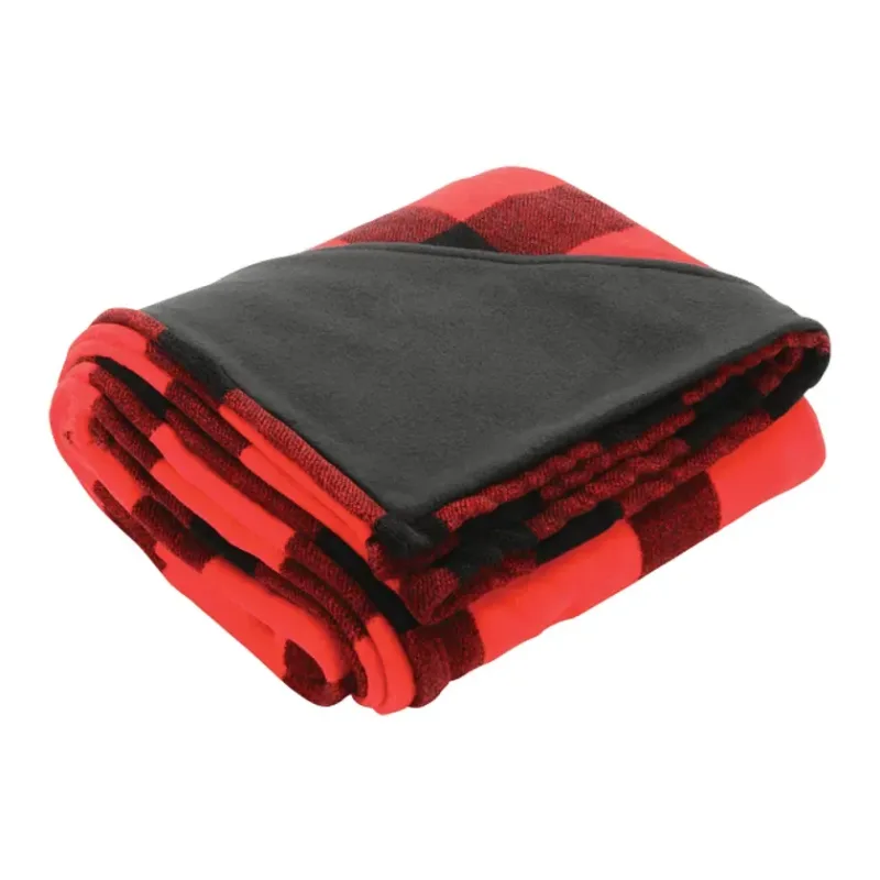 Customized Buffalo Plaid Ultra Plush Throw Blanket — view 3