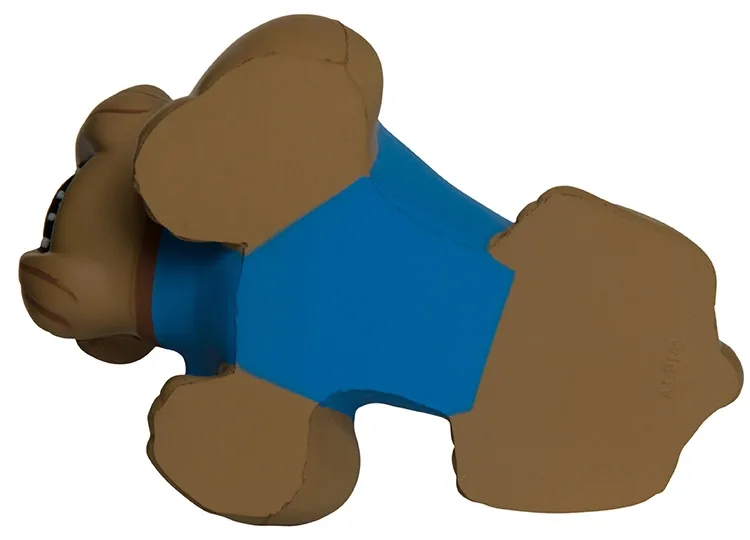 Custom Bull Dog Stress Reliever — view 3