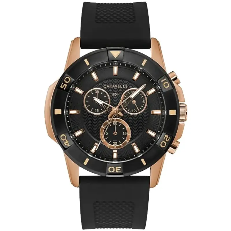 Bulova 45B157 Caravelle Men's Strap from the Aqualuxx Collection- Chronograph