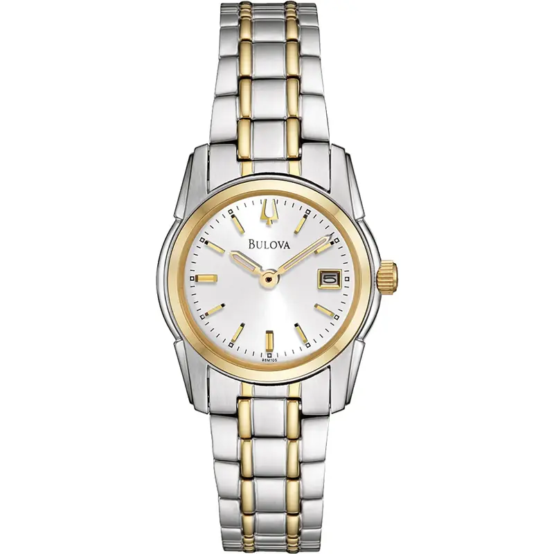 Bulova 98M105 Women's Two-Tone Bracelet Watch