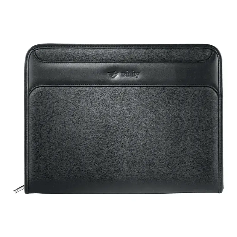 Custom Burke Zippered Padfolio (11.0" H x 8.5" W pad)