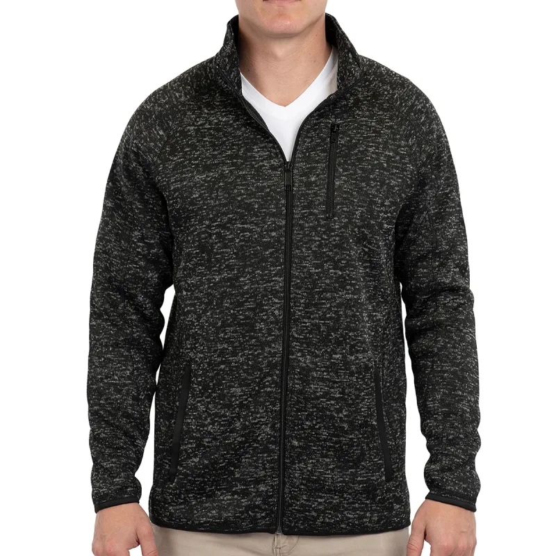 Burnside© Men's Sweater Knit Jacket — view 2