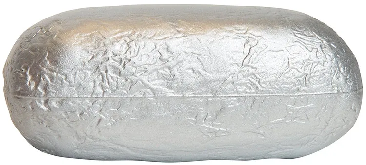 Baked Potato / Burrito in Foil Stress Reliever — view 3