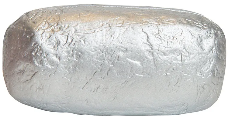 Baked Potato / Burrito in Foil Stress Reliever — view 5