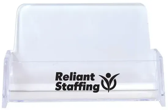 Imprinted Business Card Holder — view 3