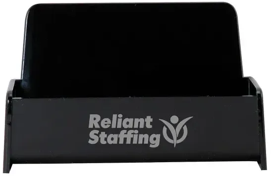Imprinted Business Card Holder — view 4