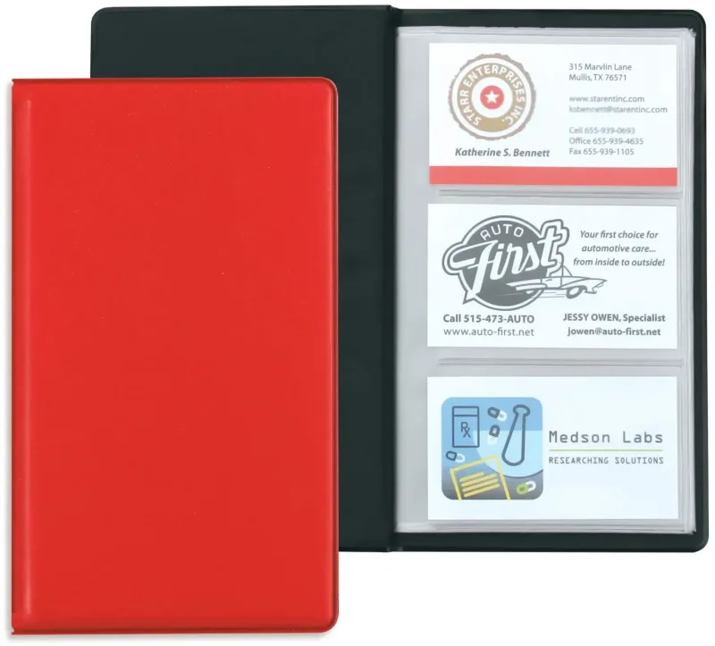Branded Business Card Holder - 72 cards. — view 8