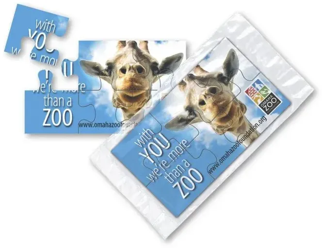 Promotional Business Card Jumbo Puzzle