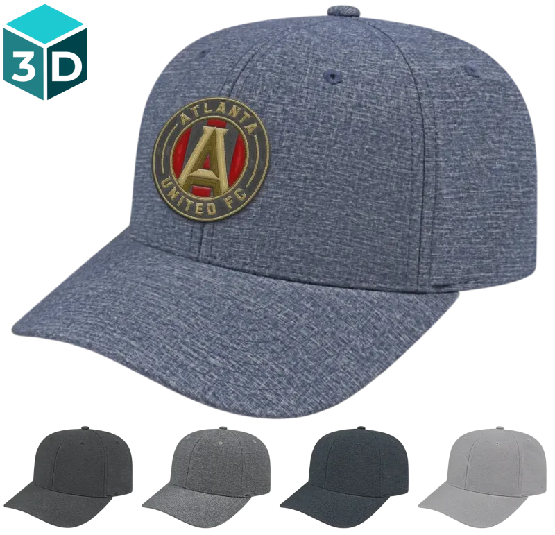 C A Flexfit 110® Melange Snap Back Cap — view 5