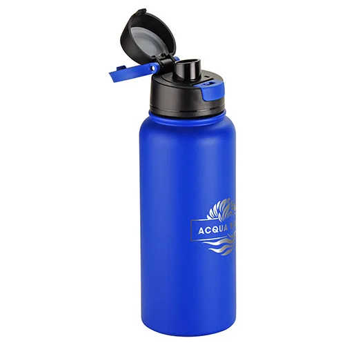 Cabrio 32 oz Recycled Stainless Steel Vacuum Insulated Bottle — view 3