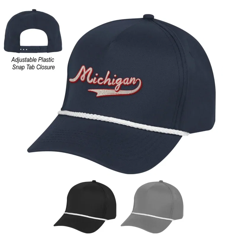 Caddie Cotton Twill Rope Cap — view 5