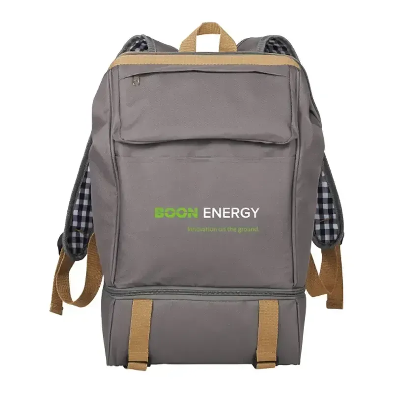 Custom Picnic Backpack Set for Two (11 Piece)