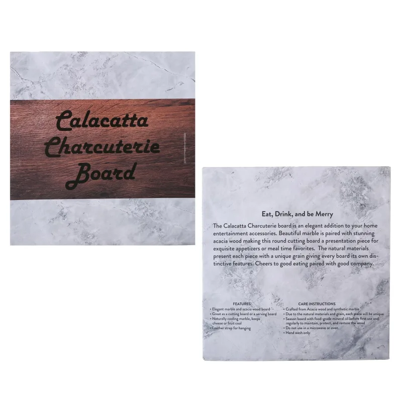 Calacatta Charcuterie Board — view 3