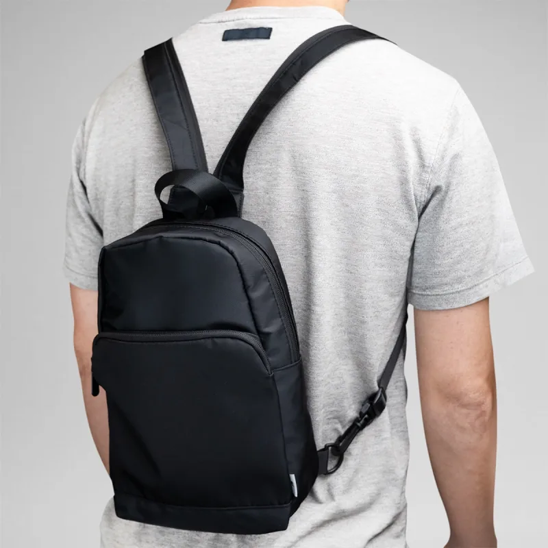 Caleb rPET Convertible Backpack And Sling Bag — view 6