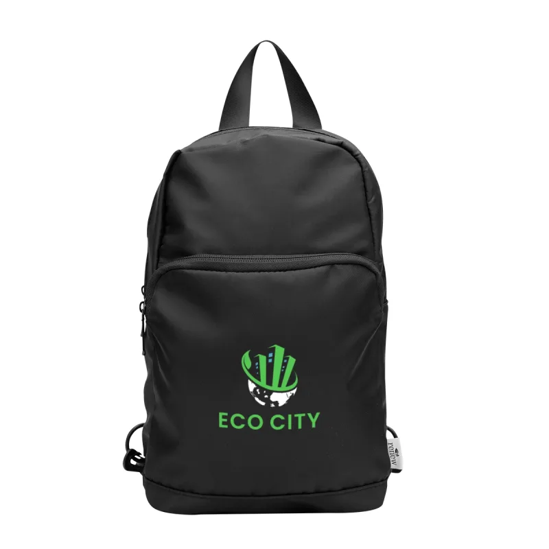 Caleb rPET Convertible Backpack And Sling Bag — view 9