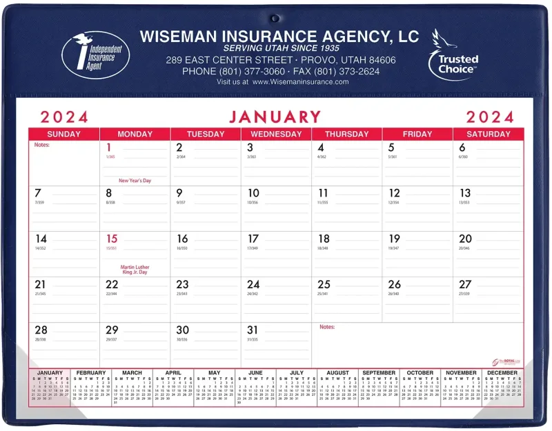 Custom Calendar Doodle Pad+ (Without Grommet or Greeting Page) — view 3