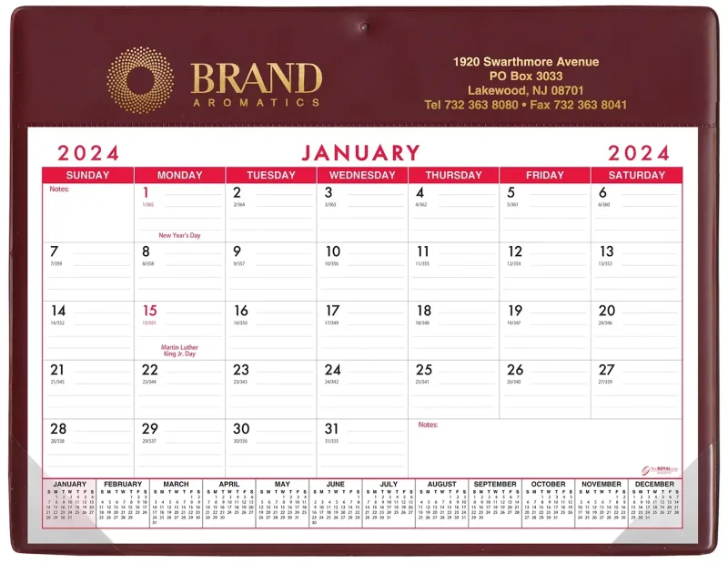 Custom Calendar Doodle Pad+ (Without Grommet or Greeting Page) — view 5