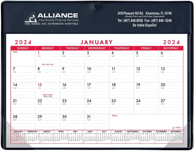 Custom Calendar Doodle Pad+ (Without Grommet or Greeting Page) — view 7