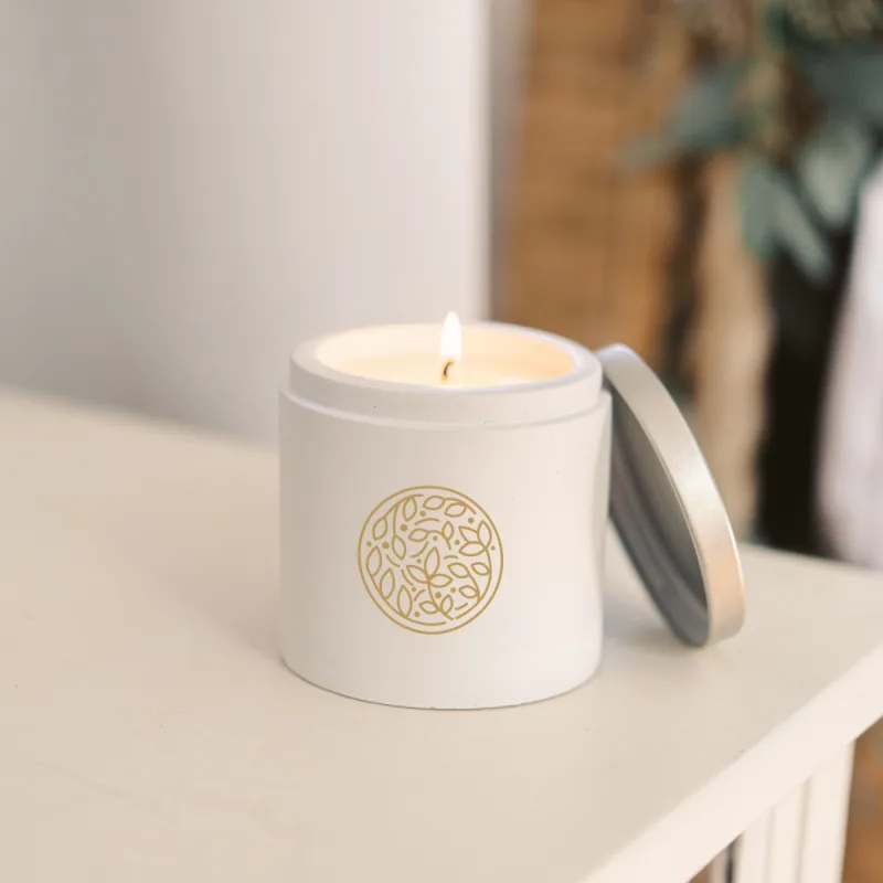 Cali Clay Cement Candle — view 10