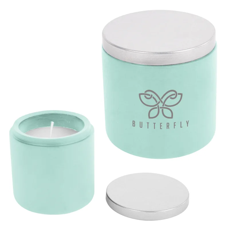 Cali Clay Cement Candle — view 4