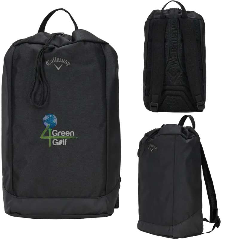 Custom Callaway Drawstring Backpack — view 3