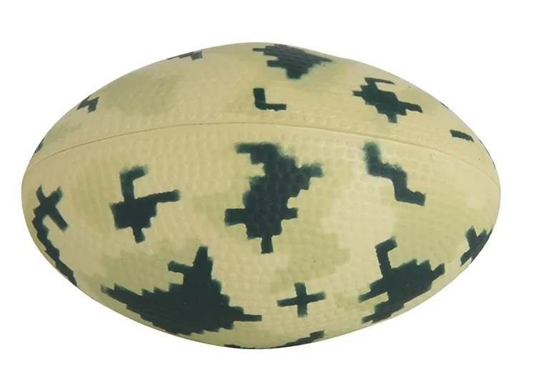 Digital Camo Football Stress Reliever — view 5