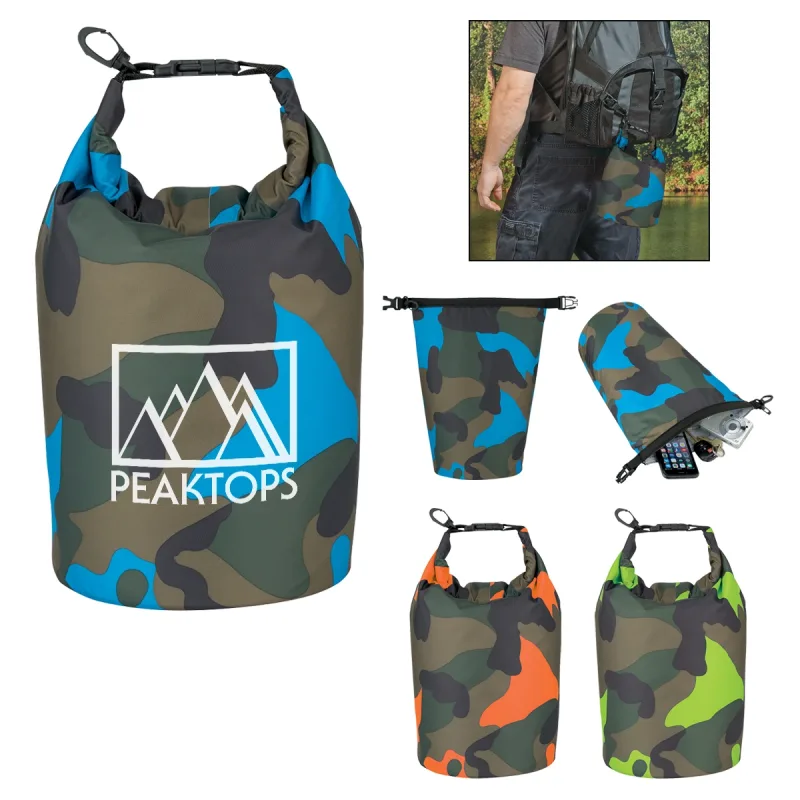 Personalized Camo Waterproof Dry Bag — view 6