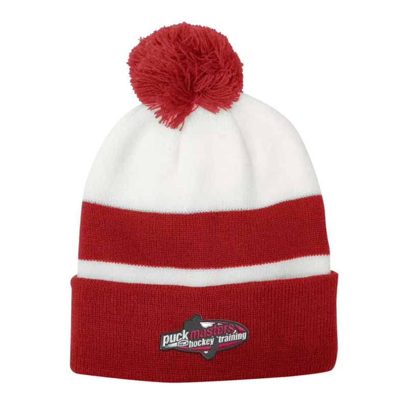 Custom Printed Campus Pom Beanie — view 4