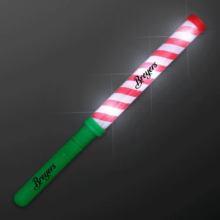 Candy Cane Lights Baton Stick