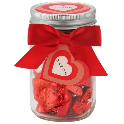 Candy Confections in 12 oz. Mason Jar — view 2
