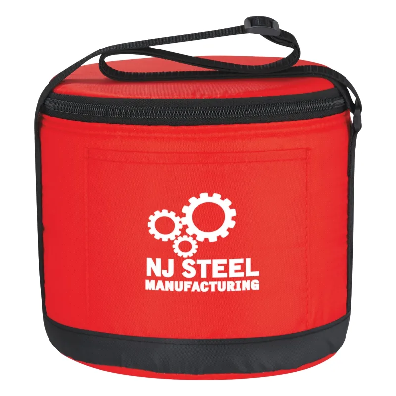 Custom Printed Cans-To-Go Round Cooler Bag — view 4